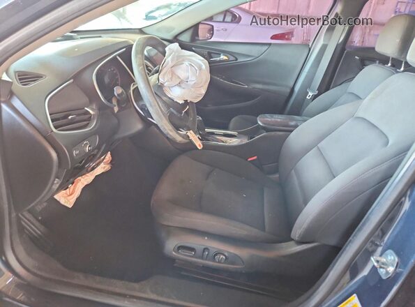 1G1ZD5ST7KF111007 2019 CHEVROLET MALIBU Угольный Вид салона спереди