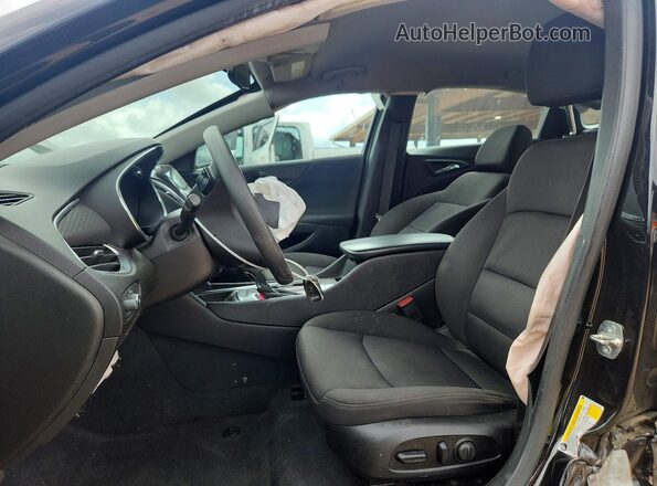1G1ZD5ST7KF134142 2019 CHEVROLET MALIBU Charcoal Front interior view