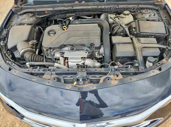 1G1ZD5ST7KF134142 2019 CHEVROLET MALIBU Charcoal Rear interior view