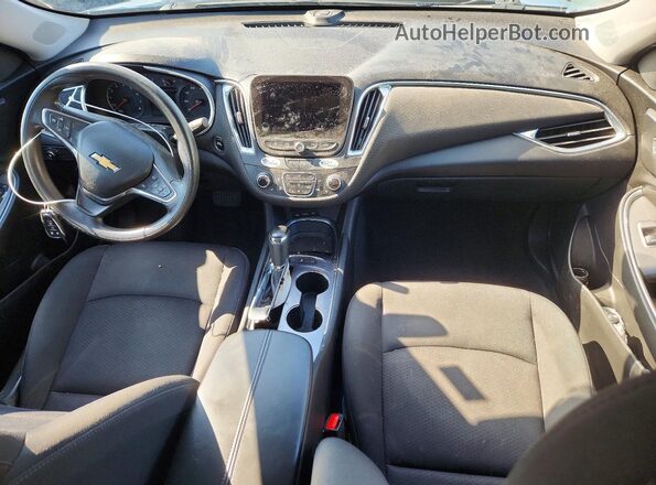 1G1ZD5ST7LF007019 2020 CHEVROLET MALIBU Blue Dashboard view