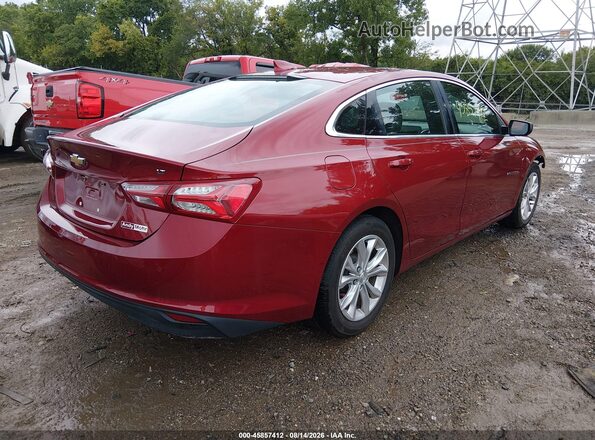 1G1ZD5ST7LF025259 2020 CHEVROLET MALIBU Red უკანა მარჯვენა