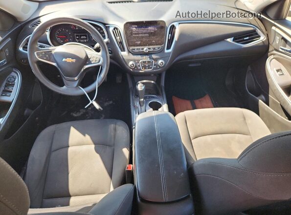 1G1ZD5ST7LF038657 2020 CHEVROLET MALIBU Silver Widok deski rozdzielczej