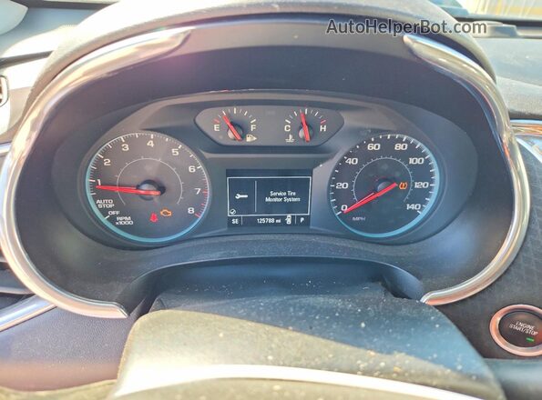 1G1ZD5ST7LF038657 2020 CHEVROLET MALIBU Silver Widok zestawu wskaźników