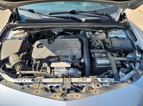 1G1ZD5ST7LF038657 2020 CHEVROLET MALIBU Silver Widok wnętrza z tyłu