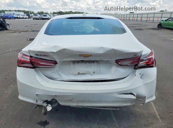 1G1ZD5ST7LF043454 2020 CHEVROLET MALIBU White უკანა ხედი