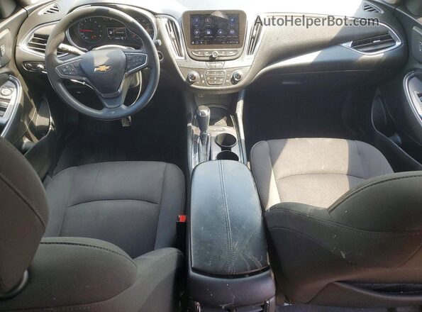 1G1ZD5ST7LF043454 2020 CHEVROLET MALIBU White წინა პანელის ხედი