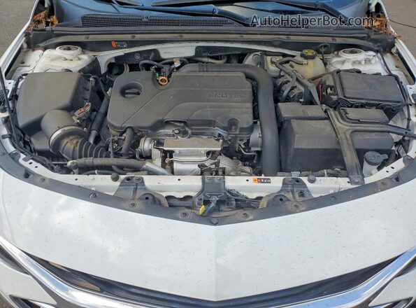 1G1ZD5ST7LF043454 2020 CHEVROLET MALIBU White უკანა სალონის ხედი