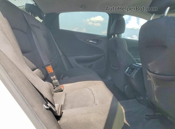1G1ZD5ST7LF043454 2020 CHEVROLET MALIBU White უკანა სავარძლების ხედი