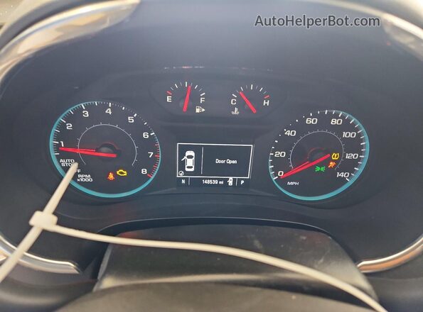 1G1ZD5ST7LF057371 2020 CHEVROLET MALIBU White Instrument cluster view