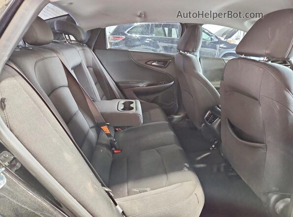 1G1ZD5ST7LF060044 2020 CHEVROLET MALIBU Black Widok tylnych siedzeń