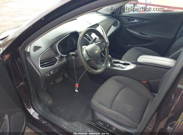 1G1ZD5ST7LF065325 2020 CHEVROLET MALIBU Purple Front interior view