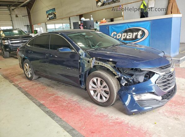 1G1ZD5ST7MF024310 2021 CHEVROLET MALIBU Blue Delantero derecho
