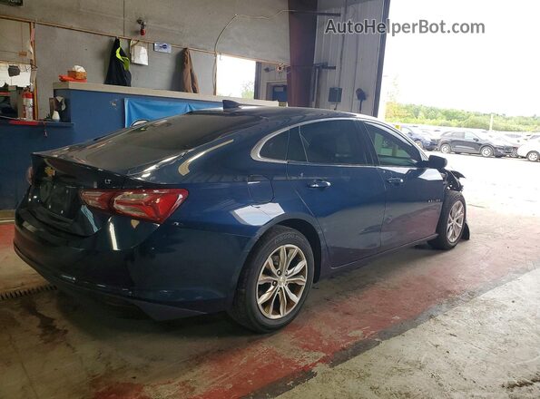 1G1ZD5ST7MF024310 2021 CHEVROLET MALIBU Blue Trasero derecho