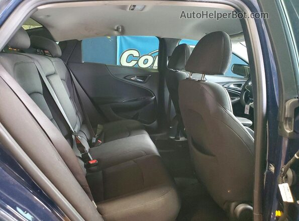1G1ZD5ST7MF024310 2021 CHEVROLET MALIBU Blue Vista de los asientos traseros