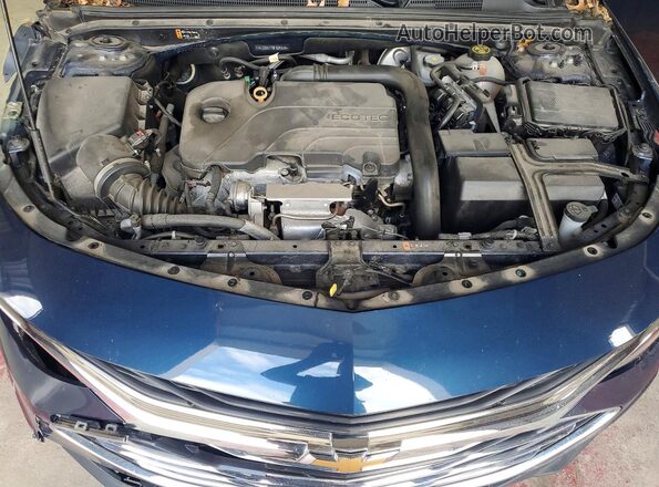 1G1ZD5ST7MF024310 2021 CHEVROLET MALIBU Blue Vista interior trasera
