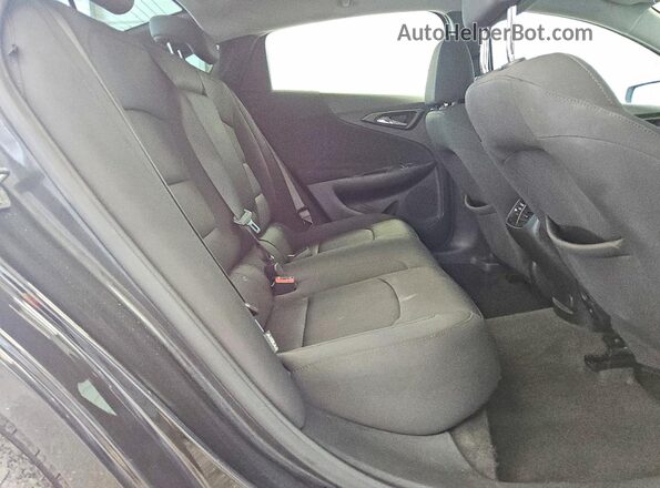 1G1ZD5ST7MF047490 2021 CHEVROLET MALIBU Black Vista de los asientos traseros
