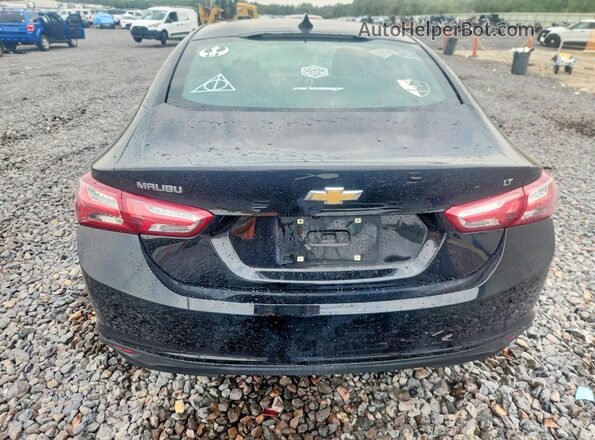 1G1ZD5ST7MF087407 2021 CHEVROLET MALIBU Черный Вид сзади