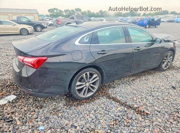 1G1ZD5ST7MF087407 2021 CHEVROLET MALIBU Черный Задняя правая четверть