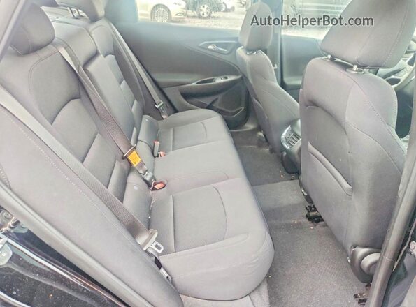 1G1ZD5ST7MF087407 2021 CHEVROLET MALIBU Черный Вид задних сидений