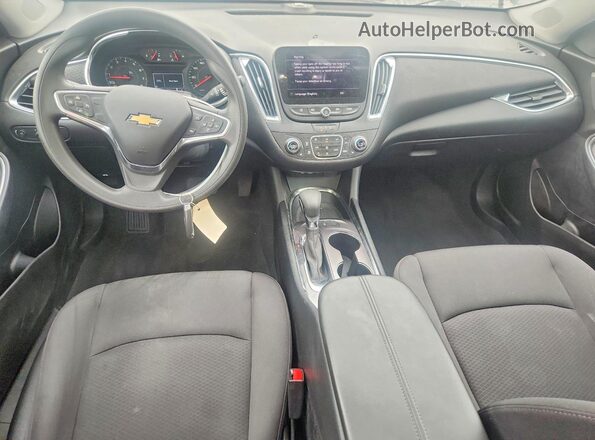 1G1ZD5ST7MF087407 2021 CHEVROLET MALIBU Черный Вид панели приборов