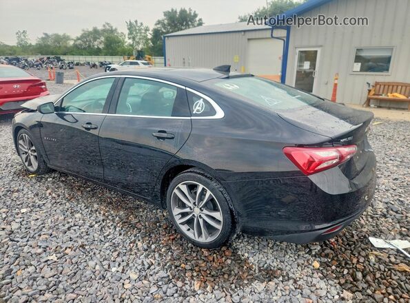 1G1ZD5ST7MF087407 2021 CHEVROLET MALIBU Черный Задняя левая четверть