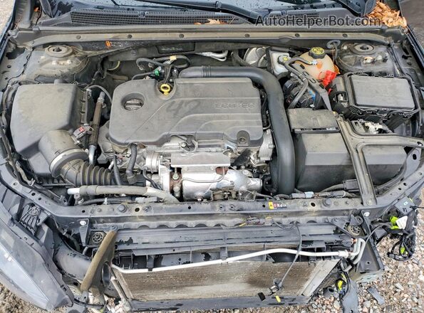 1G1ZD5ST7NF156324 2022 CHEVROLET MALIBU Черный Вид задней части салона