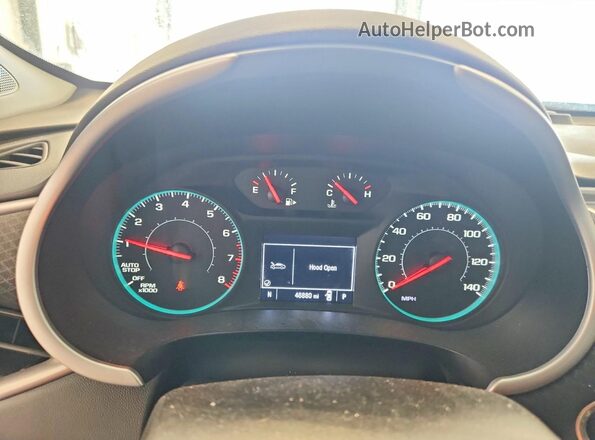 1G1ZD5ST7PF164328 2023 CHEVROLET MALIBU Угольный Вид щитка приборов