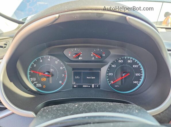 1G1ZD5ST7RF154854 2024 CHEVROLET MALIBU Blue Вид щитка приладів