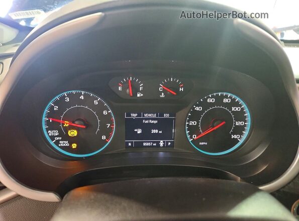 1G1ZD5ST7RF165336 2024 CHEVROLET MALIBU Black Вид щитка приладів