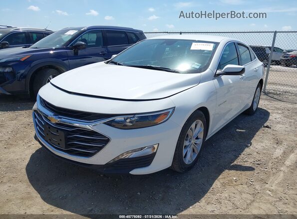 1G1ZD5ST7SF123786 2025 CHEVROLET MALIBU White Առջևի ձախ երեք քառորդ տեսարան