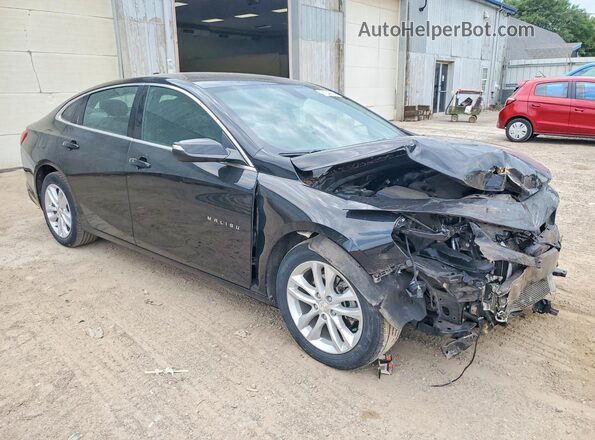 1G1ZD5ST8JF102847 2018 CHEVROLET MALIBU Black Przód prawy