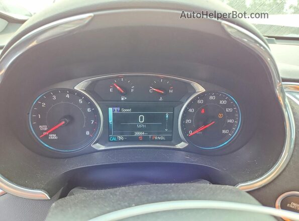 1G1ZD5ST8JF102847 2018 CHEVROLET MALIBU Black Widok zestawu wskaźników