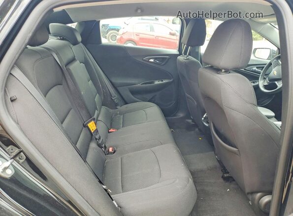 1G1ZD5ST8JF102847 2018 CHEVROLET MALIBU Black Widok tylnych siedzeń