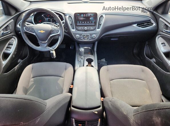 1G1ZD5ST8JF102847 2018 CHEVROLET MALIBU Black Widok deski rozdzielczej
