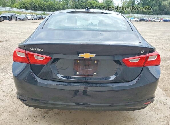 1G1ZD5ST8JF102847 2018 CHEVROLET MALIBU Black Widok z tyłu