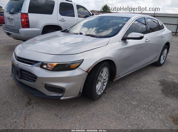 1G1ZD5ST8JF108597 2018 CHEVROLET MALIBU Silver Przód lewy