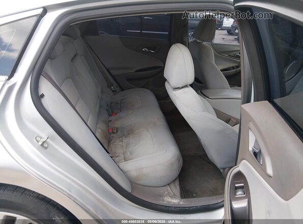 1G1ZD5ST8JF108597 2018 CHEVROLET MALIBU Silver Widok naklejki z numerem VIN