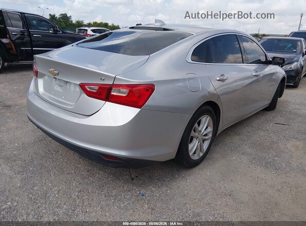 1G1ZD5ST8JF108597 2018 CHEVROLET MALIBU Silver Tył prawy