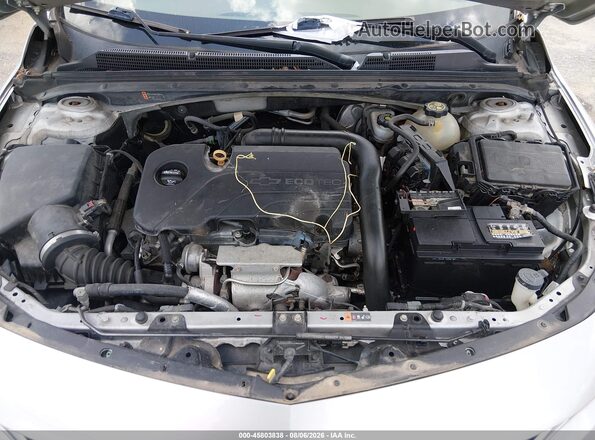 1G1ZD5ST8JF108597 2018 CHEVROLET MALIBU Silver Widok z tyłu