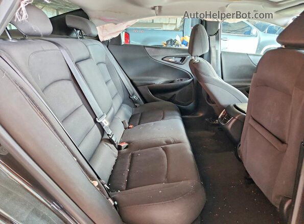 1G1ZD5ST8JF124427 2018 CHEVROLET MALIBU Charcoal უკანა სავარძლების ხედი