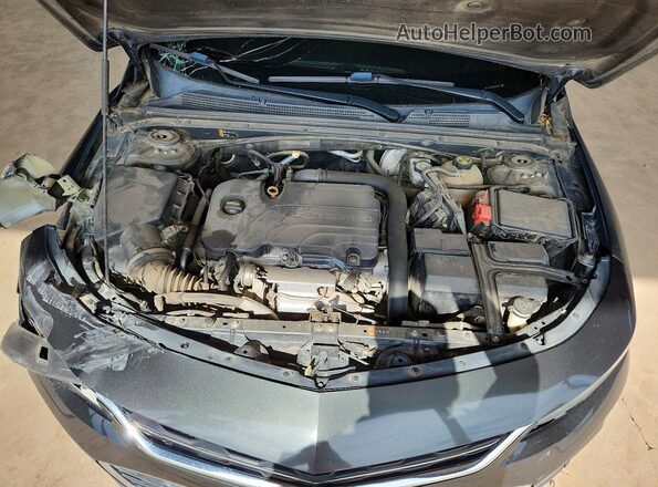 1G1ZD5ST8JF124427 2018 CHEVROLET MALIBU Charcoal უკანა სალონის ხედი