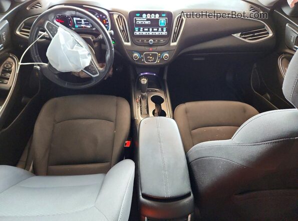 1G1ZD5ST8JF124427 2018 CHEVROLET MALIBU Charcoal წინა პანელის ხედი