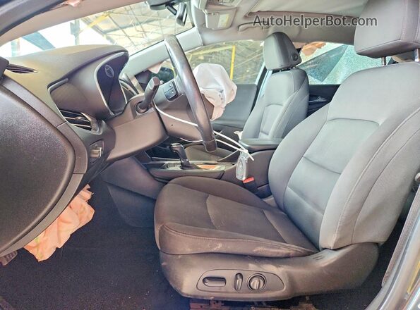 1G1ZD5ST8JF124427 2018 CHEVROLET MALIBU Charcoal წინა სალონის ხედი