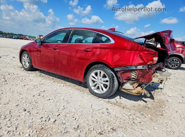 1G1ZD5ST8JF145682 2018 CHEVROLET MALIBU Красный Задняя левая четверть