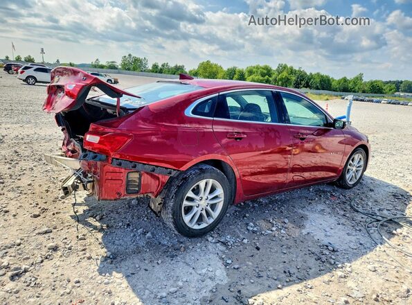 1G1ZD5ST8JF145682 2018 CHEVROLET MALIBU Красный Задняя правая четверть