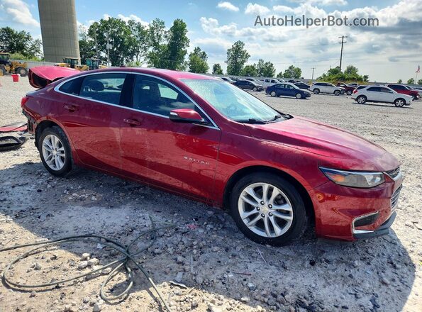 1G1ZD5ST8JF145682 2018 CHEVROLET MALIBU Красный Передняя правая четверть