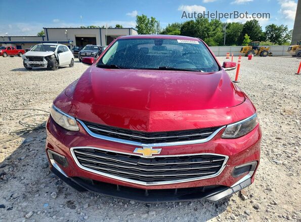 1G1ZD5ST8JF145682 2018 CHEVROLET MALIBU Красный Вид спереди