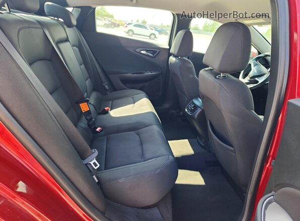 1G1ZD5ST8JF145682 2018 CHEVROLET MALIBU Красный Вид задних сидений
