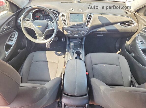 1G1ZD5ST8JF145682 2018 CHEVROLET MALIBU Красный Вид панели приборов