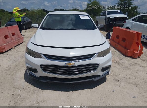1G1ZD5ST8JF158612 2018 CHEVROLET MALIBU White Widok zestawu wskaźników